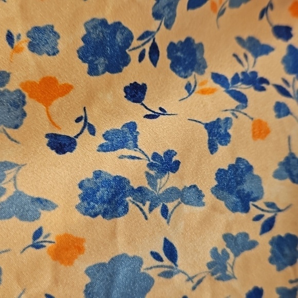 💕FAVORITE DAUGHTER💕 The Satin Blackberry Dress Poppy Floral Print XL NWT - Picture 13 of 17